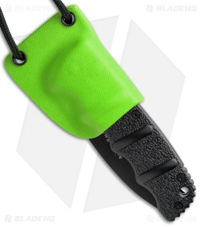 Linos Kydex Sheath For Boker Kalashnikov W/ Neck Cord - Neon Green 1 Linos Kydex Sheath For Boker Kalashnikov W/ Neck Cord - Neon Green