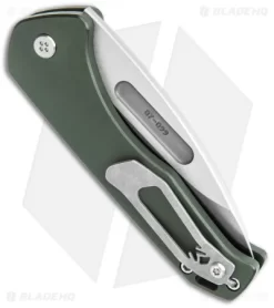 Medford Praetorian Swift Automatic Knife Green Aluminum (3.3" Tumbled) 6 Medford Praetorian Swift Automatic Knife Green Aluminum (3.3" Tumbled) -Knives And Tools Medford Praetorian Swift Auto Green Aluminum Tumbled MK206STD 40AG TSCS Q4 BHQ 122004 jr side