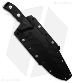 Microtech Arbiter Fixed Blade Knife Black (8.75" Stonewash) 104-10 -Knives And Tools Microtech Arbiter Fixed Blade Knife 8.75in Stonewash BHQ 181767 hd sheath