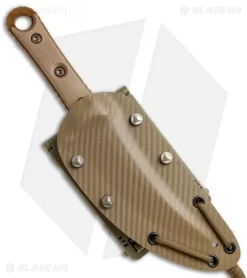 Microtech Borka SBK Fixed Blade Knife Tan G-10 (5" Tan PVD) 200-1PVDTN -Knives And Tools Microtech Borka SBK Tan G 10 Tan PVD 200 1PBVTN BHQ 73499 jr sheath