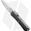 Microtech Glykon Signature Series OTF Auto Knife Black Aluminum + Ti (3.75" SW)