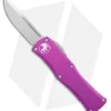 Microtech Hera S/E OTF Automatic Knife Dagger Violet Aluminum (3" Stonewash)