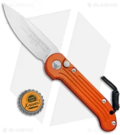 Microtech LUDT Automatic Knife Orange (3.4" Satin) 135-4OR -Knives And Tools Microtech LUDT Orange Satin 135 4OR BHQ 75239 jr bottlecap 1