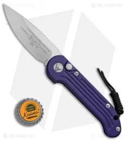 Microtech LUDT Automatic Knife Purple (3.4" Satin) 135-4PU 7 Microtech LUDT Automatic Knife Purple (3.4" Satin) 135-4PU -Knives And Tools Microtech LUDT Purple Satin BHQ 79573 er bottlecap