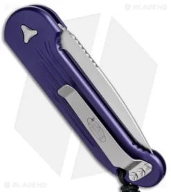 Microtech LUDT Automatic Knife Purple (3.4" Satin) 135-4PU 6 Microtech LUDT Automatic Knife Purple (3.4" Satin) 135-4PU -Knives And Tools Microtech LUDT Purple Satin BHQ 79573 er spine
