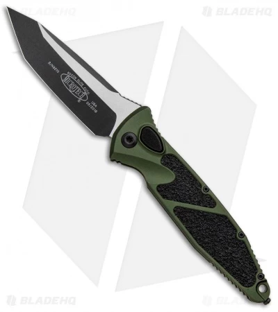 Microtech Socom Elite T/E Automatic Knife OD Green (4" Two-Tone) 161A-1OD 1 Microtech Socom Elite T/E Automatic Knife OD Green (4" Two-Tone) 161A-1OD