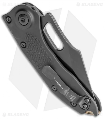 Microtech Signature Series Stitch Automatic Knife Tactical (3.8" DLC) 169-1DLCTS 3 Microtech Signature Series Stitch Automatic Knife Tactical (3.8" DLC) 169-1DLCTS - Image 3