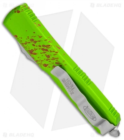 Microtech Ultratech S/E OTF Automatic Knife Zombie CC (3.4" Stonewash) 3 Microtech Ultratech S/E OTF Automatic Knife Zombie CC (3.4" Stonewash) - Image 3
