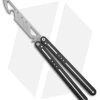 Nabalis The Morse Butterfly Balisong Trainer Black Aluminum (3.75" Steel)