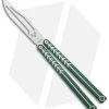Nabalis + Will Hirsch The Vulp Butterfly Balisong Trainer Green Al (4.4" BB)