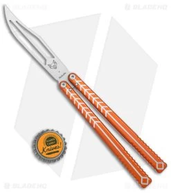 Nabalis + Will Hirsch The Vulp Butterfly Balisong Trainer Orange Al (4.4" BB) -Knives And Tools Nabalis Will Hirsch The Vulp Butterfly Balisong Trainer Orange BB BHQ 174998 jr bottlecap