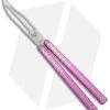 Nabalis + Will Hirsch The Vulp Butterfly Balisong Trainer Pink Al (4.4" BB)