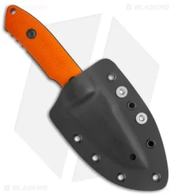 Pro-Tech George SBR Fixed Blade Knife Orange G-10 (2.9" Black) Kydex Sheath -Knives And Tools Pro Tech George SBR Fixed Blade Orange G 10 Black LG511 Orange BHQ 143207 jr sheath