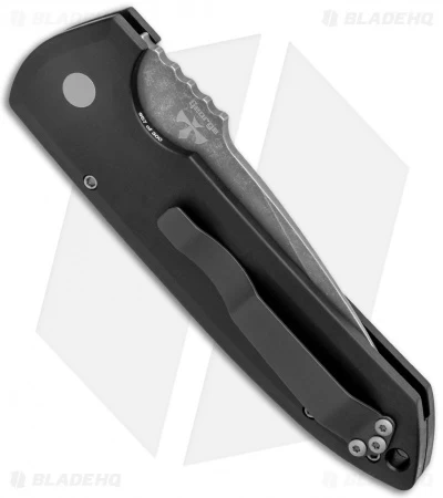 Protech Les George Rockeye Automatic Knife Bruce Shaw Skull (3.5" Acid SW) 3 Protech Les George Rockeye Automatic Knife Bruce Shaw Skull (3.5" Acid SW) - Image 3