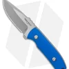 Pro-Tech George SBR Fixed Blade Knife Blue G-10 (2.9" SW/Satin) Kydex Sheath