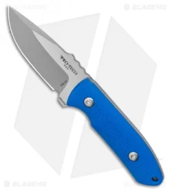 Pro-Tech George SBR Fixed Blade Knife Blue G-10 (2.9" SW/Satin) Kydex Sheath