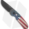 Pro-Tech Calmigo PK Custom CA Legal Automatic Knife Vintage Flag (1.9" Black)