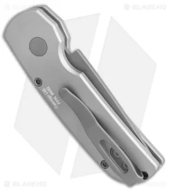 Pro-Tech Calmigo CA Legal Automatic Knife Gray (1.9" Bead Blast) 7 Pro-Tech Calmigo CA Legal Automatic Knife Gray (1.9" Bead Blast) -Knives And Tools Protech Calmigo gray bb BHQ 68060 er side