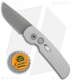 Pro-Tech Calmigo CA Legal Automatic Knife Gray (1.9" Bead Blast) 8 Pro-Tech Calmigo CA Legal Automatic Knife Gray (1.9" Bead Blast) -Knives And Tools Protech Calmigo gray bb BHQ 68060 er size