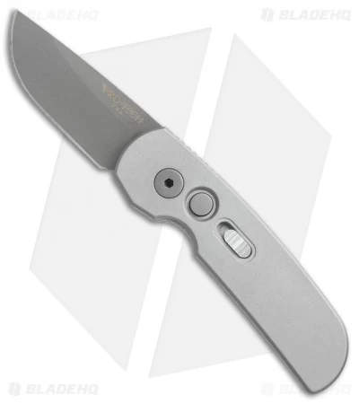 Pro-Tech Calmigo CA Legal Automatic Knife Gray (1.9" Bead Blast) 1 Pro-Tech Calmigo CA Legal Automatic Knife Gray (1.9" Bead Blast)