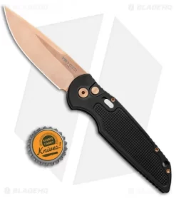 Pro-Tech TR-3 Automatic Knife 20th Anniversary Edition (3.5" Rose Gold) -Knives And Tools Protech Tactical Response 3 Auto 20th Anniversary Edition Rose Gold BHQ 97800 jr bottlecap 1