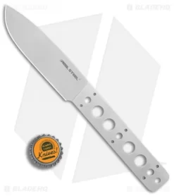 Real Steel Bushcraft FFG Fixed Blade Blank (4.25" Satin Flat) -Knives And Tools Real Steel Bushcraft FFG blade blank satin flat BHQ 81637 er bottlecap