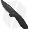 SOG Knives SOG-TAC AU Compact Automatic Knife Black (3" Black)