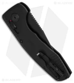 SOG Knives SOG-TAC AU Compact Automatic Knife CA Special Black (2" Black) -Knives And Tools SOG Knives Sog Tac AU Compact Automatic Knife CA Special Black 2in Blk BHQ 119256 td side