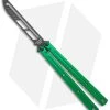 Squid Industries Krake Raken Butterfly Balisong Trainer V2.5 Inked Green (Inked)