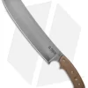 TOPS Knives El Chete Fixed Blade Chopper Knife W/ Dangler (12" Acid SW) ELCH