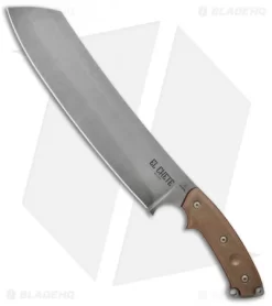 TOPS Knives El Chete Fixed Blade Chopper Knife W/ Dangler (12" Acid SW) ELCH