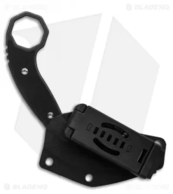 TuyaKnife Aswang Karambit Fixed Blade Knife Black G-10 (2.5" Black SW) -Knives And Tools Tuya Knife Aswang Fixed Blade Knife Satin D2 BHQ 125876 LS Sheath