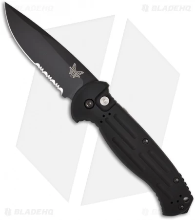 Benchmade 9051SBK AFO II Automatic Knife (3.56" Black Serr) 1 Benchmade 9051SBK AFO II Automatic Knife (3.56" Black Serr)