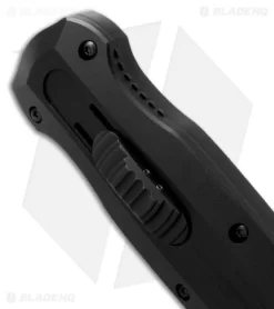 Benchmade Pagan PROTOTYPE 3321BK Bayonet S/E OTF Automatic Knife (3.96" Black) -Knives And Tools benchmade pagan 3320 spine jm 2