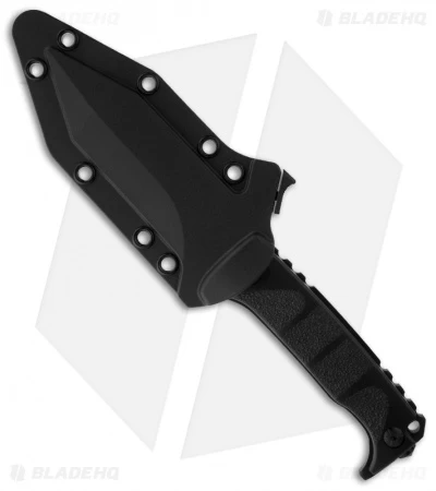Boker Plus Jim Wagner RBB Tanto Fixed Blade Knife (5.25" Black Serr) 02BO049 2 Boker Plus Jim Wagner RBB Tanto Fixed Blade Knife (5.25" Black Serr) 02BO049 - Image 2