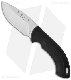 Buck Knives Buck Omni Hunter 10PT Fixed Blade Knife Black (3.25" Satin) 0390BKS