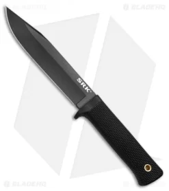 Cold Steel SRK Survival Rescue Knife Tactical Fixed Blade (6" Black SK-5)