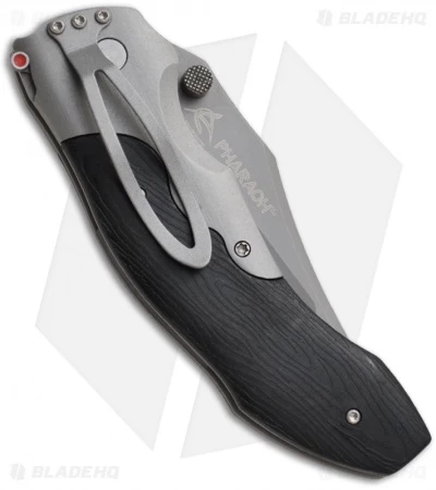 CRKT Elishewitz Pharaoh Automatic Conversion Knife Black Zytel (3.6" Serr) 1131 2 CRKT Elishewitz Pharaoh Automatic Conversion Knife Black Zytel (3.6" Serr) 1131 - Image 2