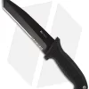 CRKT M60-16NK SOTFB Large Fixed Blade Tanto Knife (6.13" Black Serr)