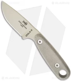 ESEE Knives Izula-II Desert Tan Survival Concealed Carry Neck Knife W/ Sheath