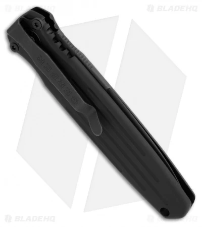 Gerber Auto Covert Automatic Knife (3.8" S30V Black Serr) 30-000137 2 Gerber Auto Covert Automatic Knife (3.8" S30V Black Serr) 30-000137 - Image 2