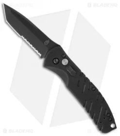Gerber Propel Downrange Automatic Knife Black (3.5" Black Serr)
