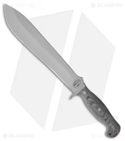 Hazen Knives SAR Fixed Blade Knife Black Micarta (9.3" Bead Blast)