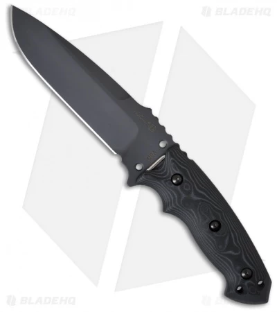Hogue Knives EX-F01 Tactical Fixed Blade Knife Black G10 (5.5" Plain) 35179 1 Hogue Knives EX-F01 Tactical Fixed Blade Knife Black G10 (5.5" Plain) 35179