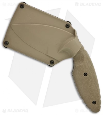 Ka-Bar Small TDI Law Enforcement Knife Coyote Brown (2.31" Black Serr) 1477CB 2 Ka-Bar Small TDI Law Enforcement Knife Coyote Brown (2.31" Black Serr) 1477CB - Image 2