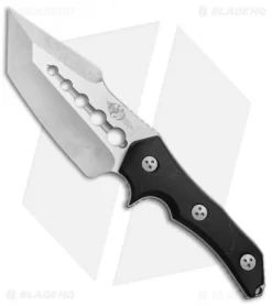 Marfione Custom Knives Apex Fixed Blade Knife Black G-10 (4.6" Apocalyptic)