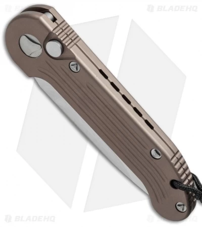 Microtech LUDT Automatic Knife Tan (3.4" Stonewash) 135-10TA 3 Microtech LUDT Automatic Knife Tan (3.4" Stonewash) 135-10TA - Image 3