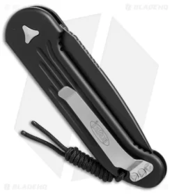 Microtech LUDT Automatic Knife Black (3.4" Black Serr) 135-2 -Knives And Tools microtech LUDT black black serr 135 2 BHQ 49840 er side