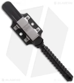 Microtech A.D.O. Knife Stealth Camo D/E Dagger Fixed Blade (4.5" Plain) 115-1SC -Knives And Tools microtech ado black 115 1 sheath 2