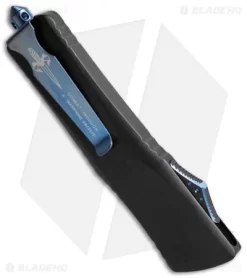 Marfione Custom Combat Troodon Recurve OTF Knife Aluminum (3.8" Hand Satin) -Knives And Tools microtech combat troodon tanto satin blk ai side cm